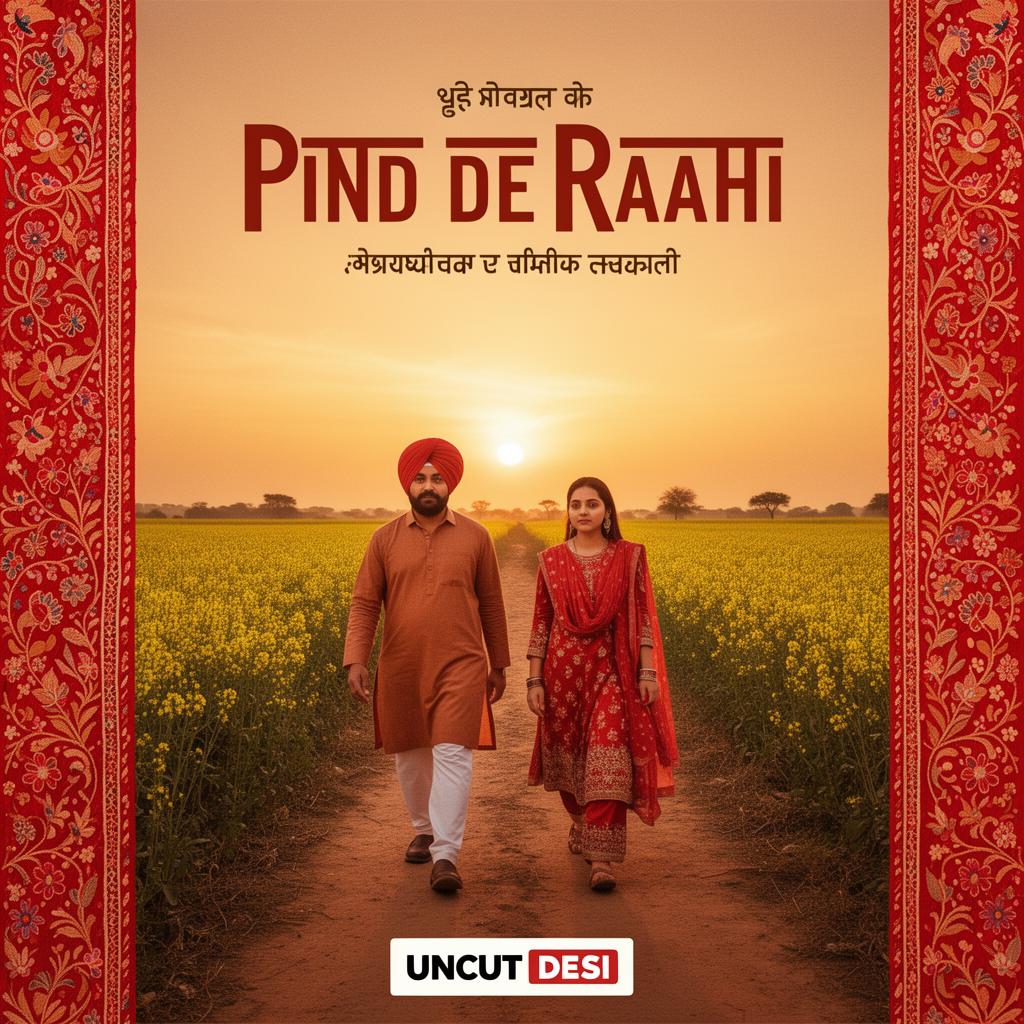 Pind De Raahi — official poster from Uncut Desi