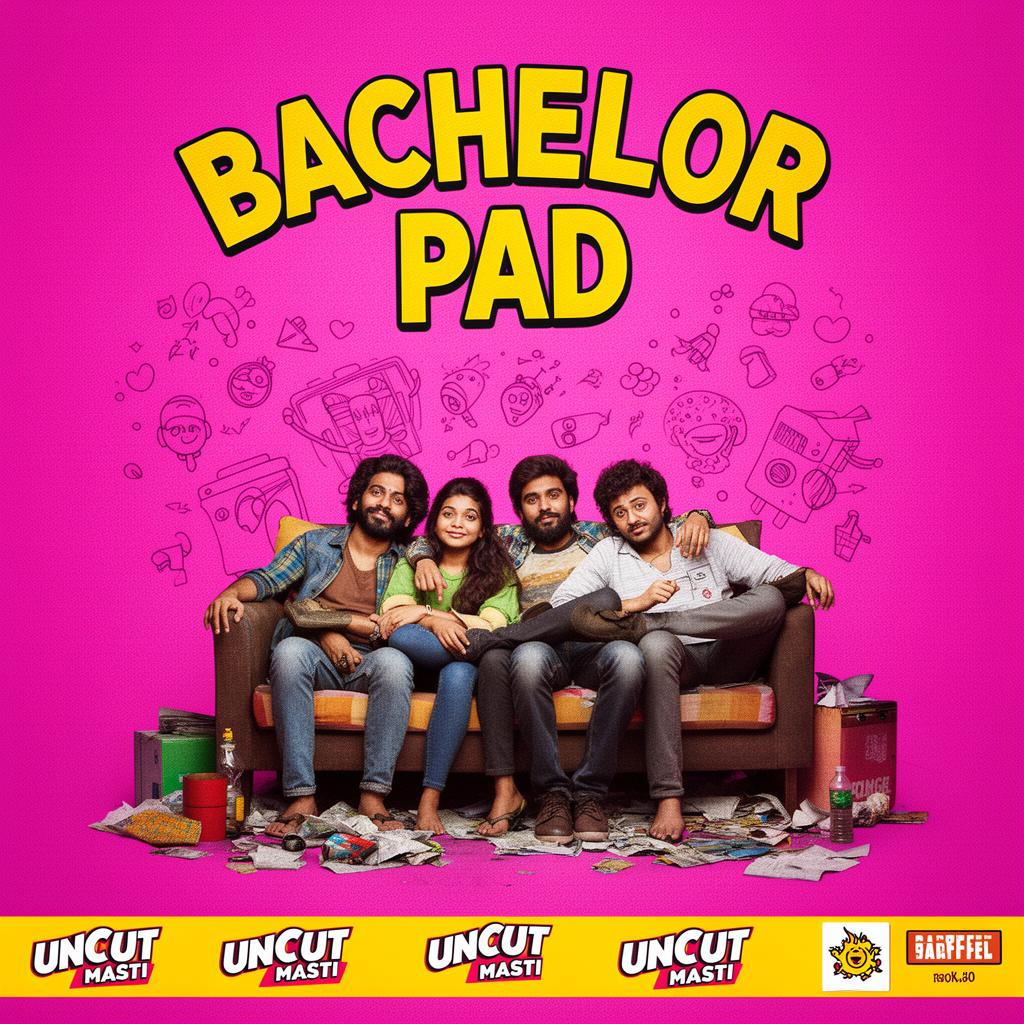 Bachelor Pad — official poster from Uncut Masti